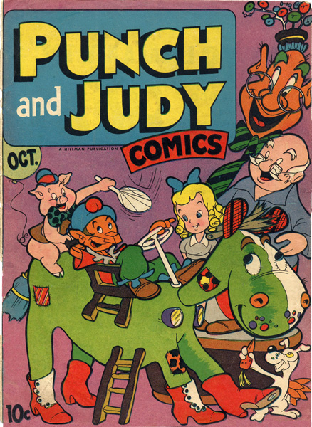 Comic Book Cover For Punch and Judy v2 3 - Version 2