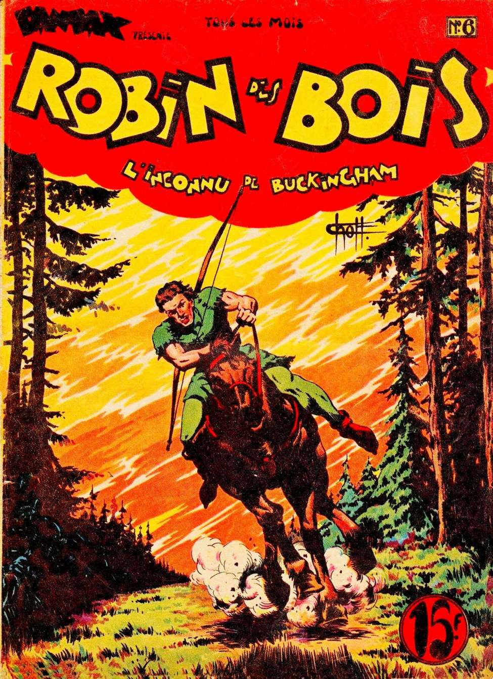 Book Cover For Robin des Bois 6 - L'inconnu de Buckingham