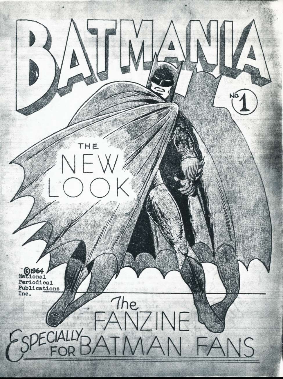 Comic Book Cover For Batmania 1