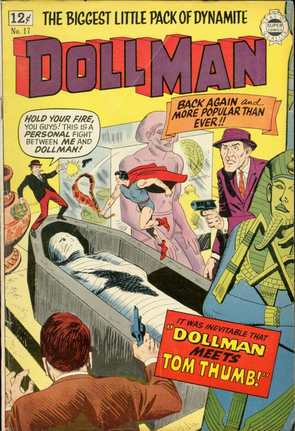 Book Cover For Doll Man 17