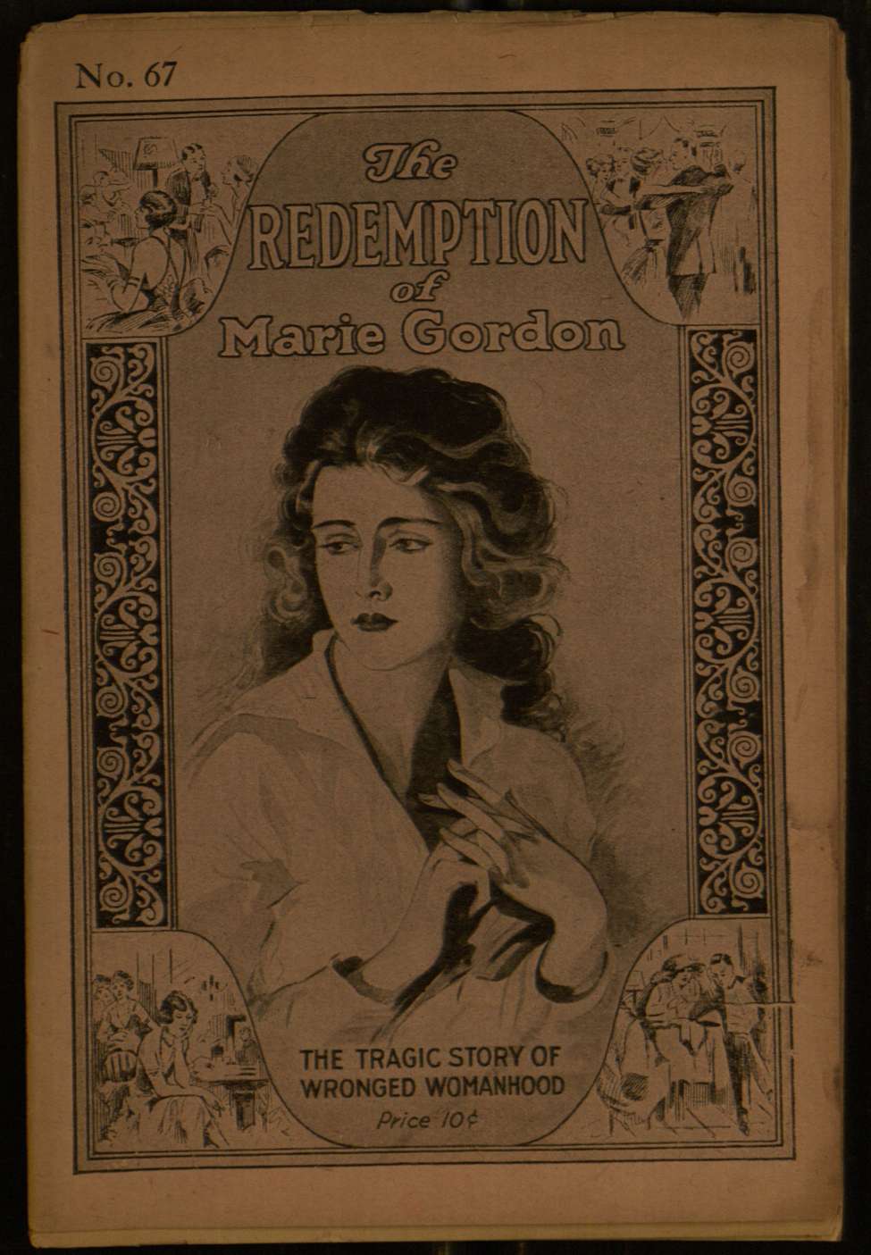 Book Cover For The Redemption of Marie Gordon 67 - Cora Lane Sherman