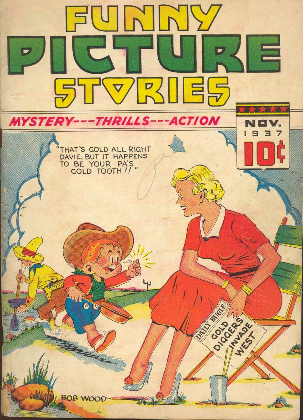 Comic Book Cover For Funny Picture Stories v2 3
