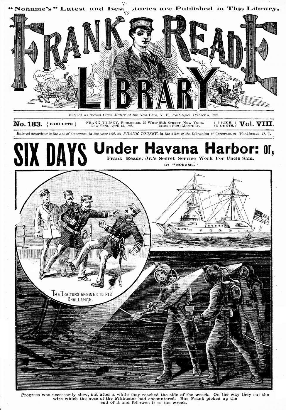 Book Cover For v08 183 - Six Days under Havana Harbor