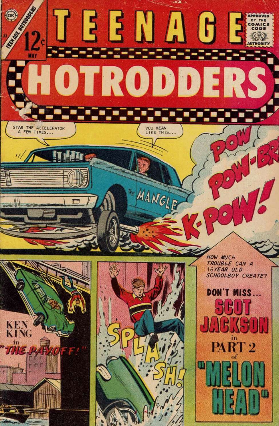 Comic Book Cover For Teenage Hotrodders 23