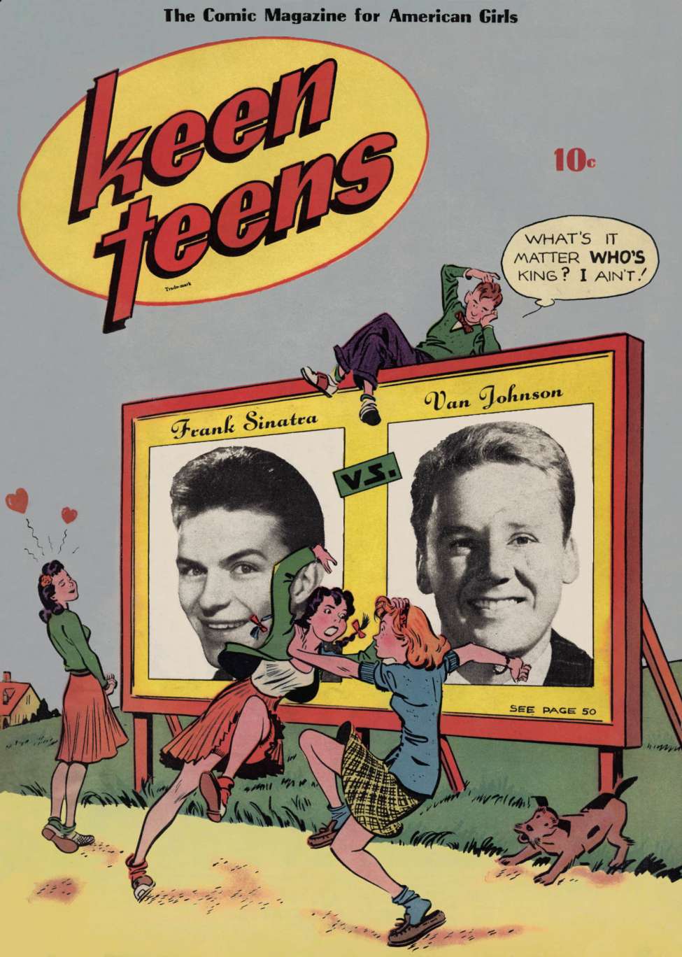 Comic Book Cover For Keen Teens 1