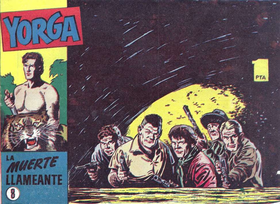 Comic Book Cover For Yorga 8 - La muerte llameante