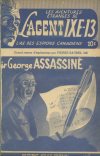 Cover For L'Agent IXE-13 v2 26 - Sir George assassiné