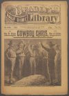 Cover For Beadle's Half Dime Library 1032 - Cowboy Chris, the Man of Caliber