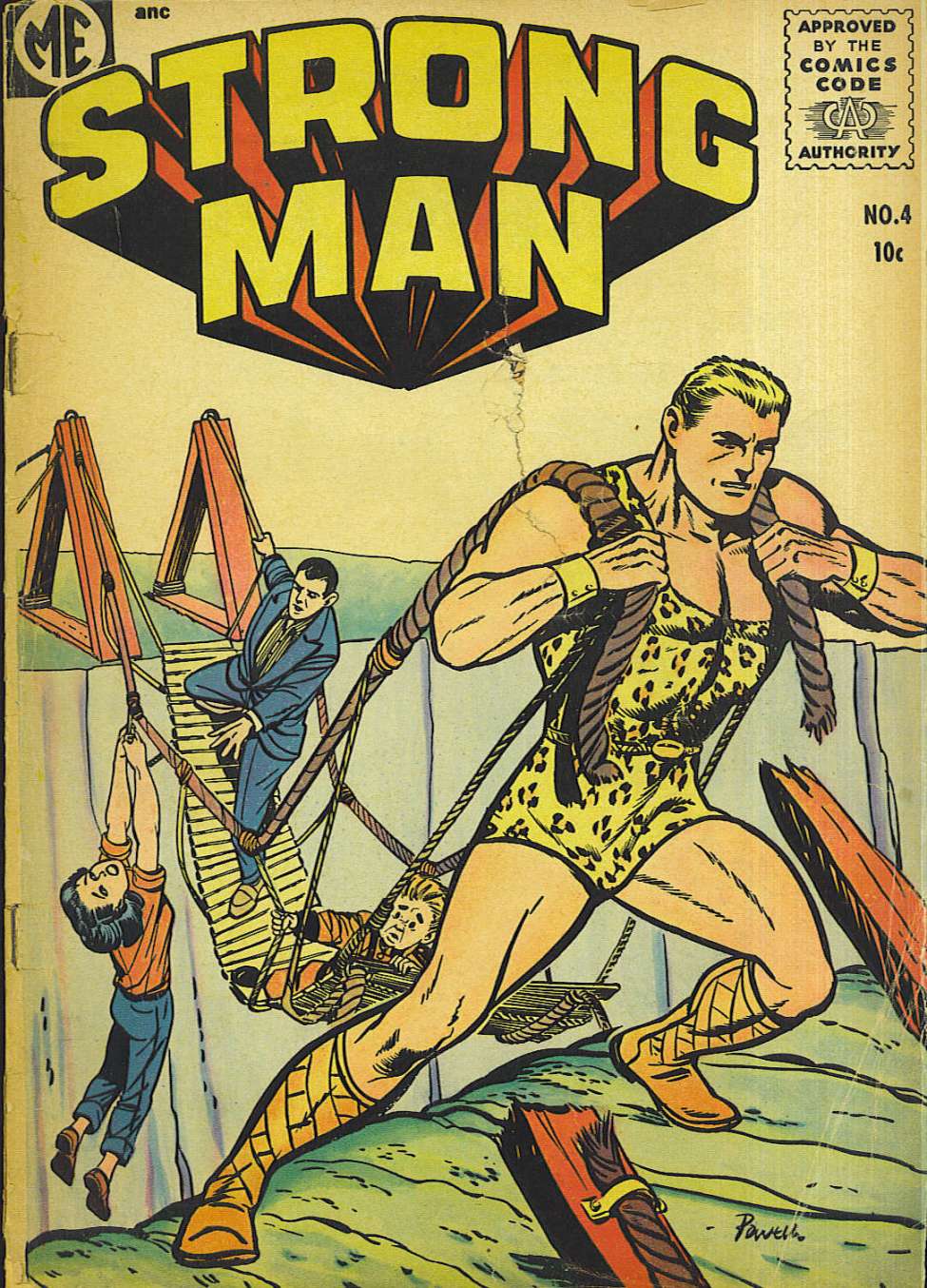 Comic Book Cover For Strongman 4 - Version 1