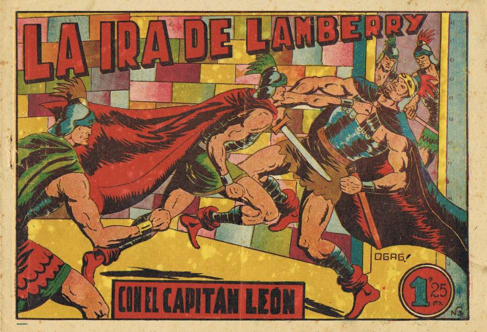 Book Cover For El Capitan Leon 3 - La Ira de Lamberry