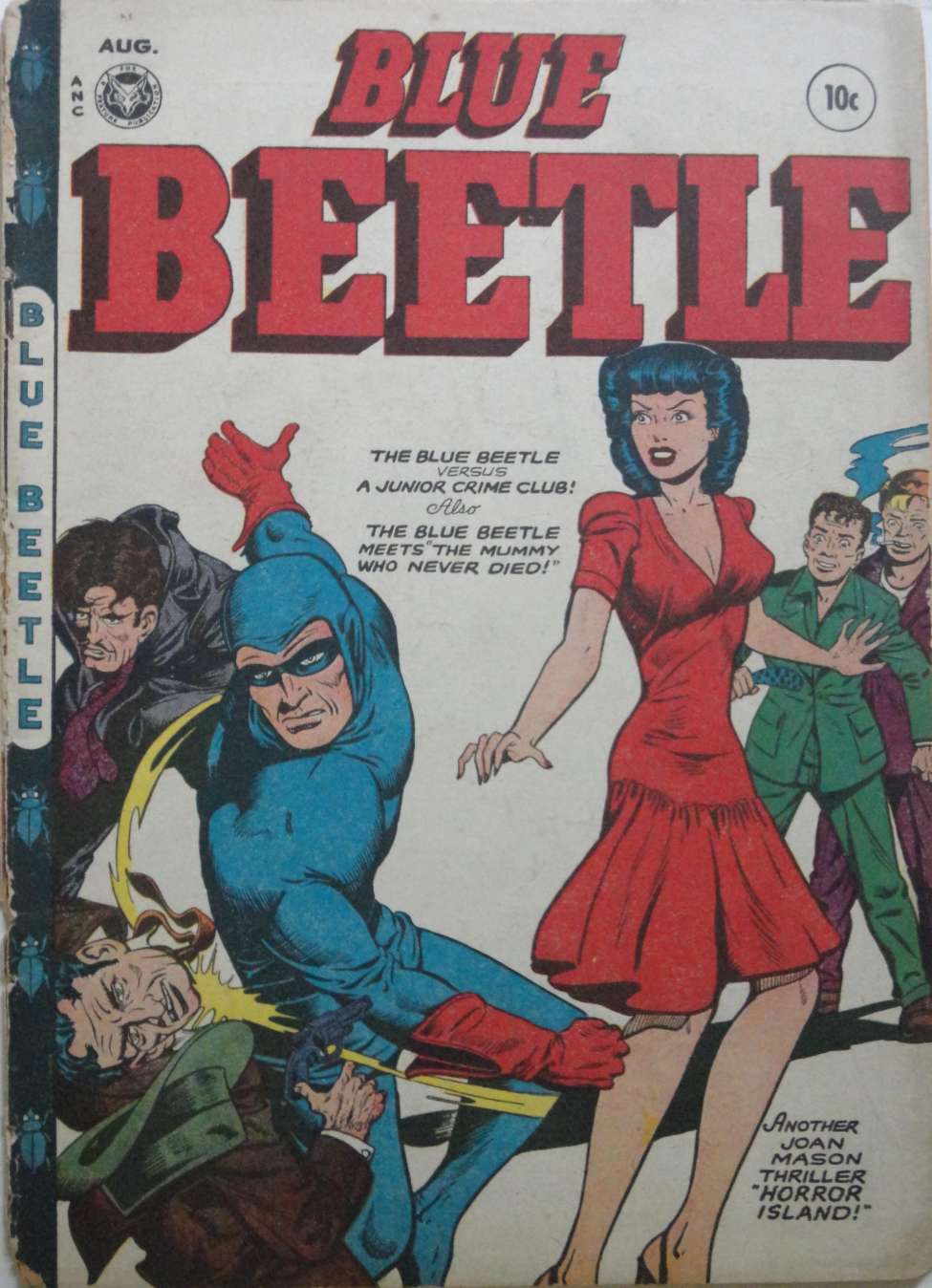Book Cover For Blue Beetle 47