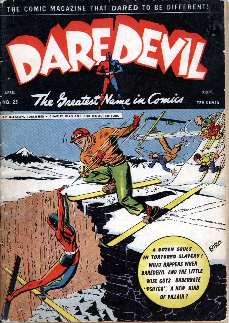 Comic Book Cover For Daredevil Comics 23