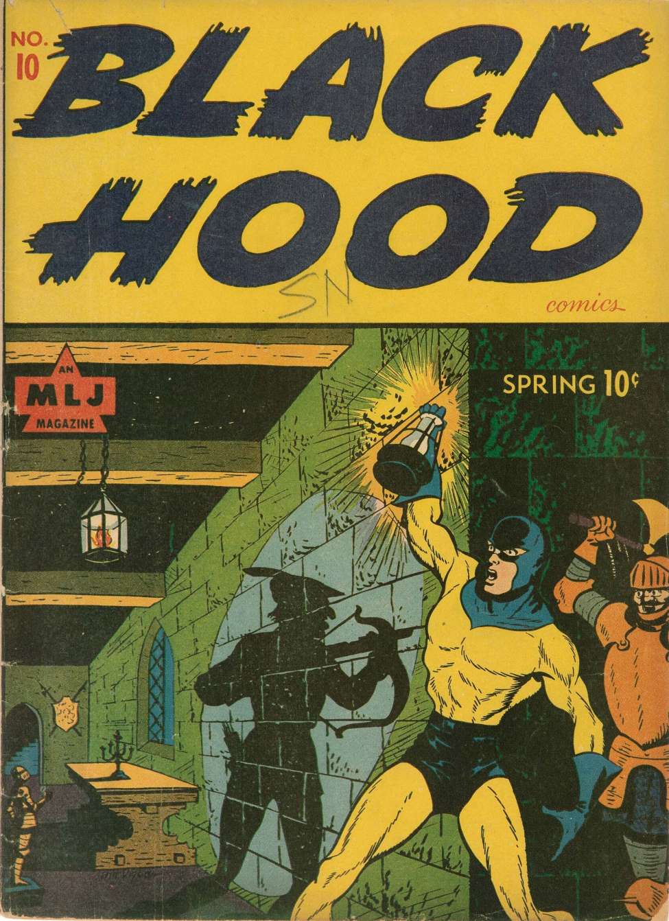Book Cover For Black Hood Comics 10 - Version 2