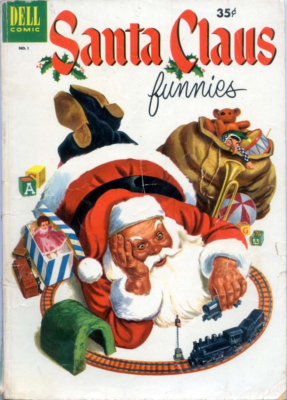 Book Cover For Santa Claus Funnies 11 (1)