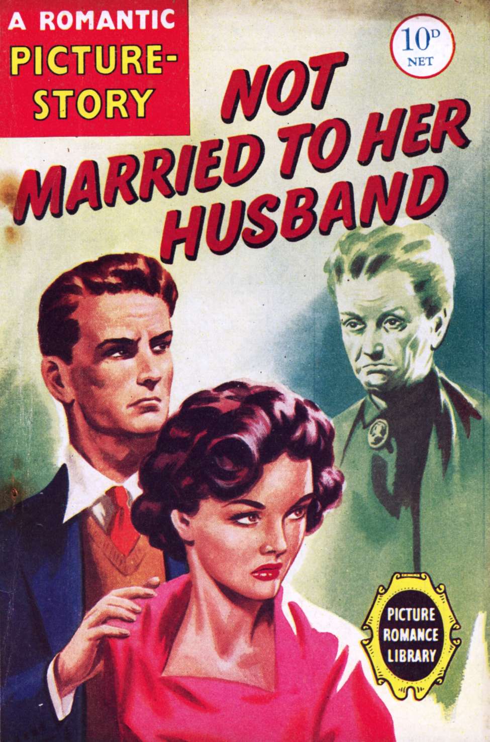 Book Cover For Picture Romance Library 25 - Not Married To Her Husband