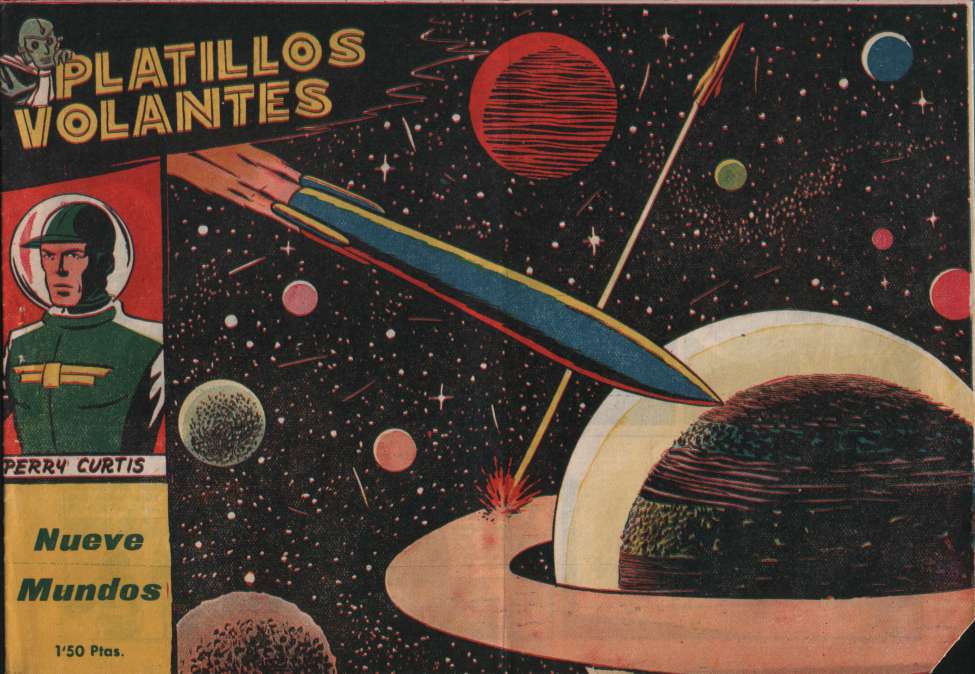 Comic Book Cover For Platillos Volantes 7 - Nueve Mundos