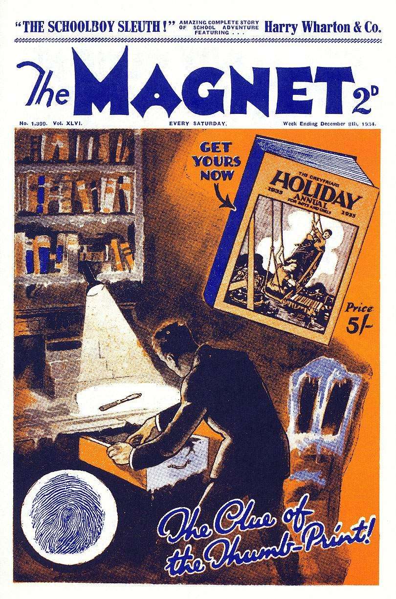 Book Cover For The Magnet 1399 - The Schoolboy Sleuth!