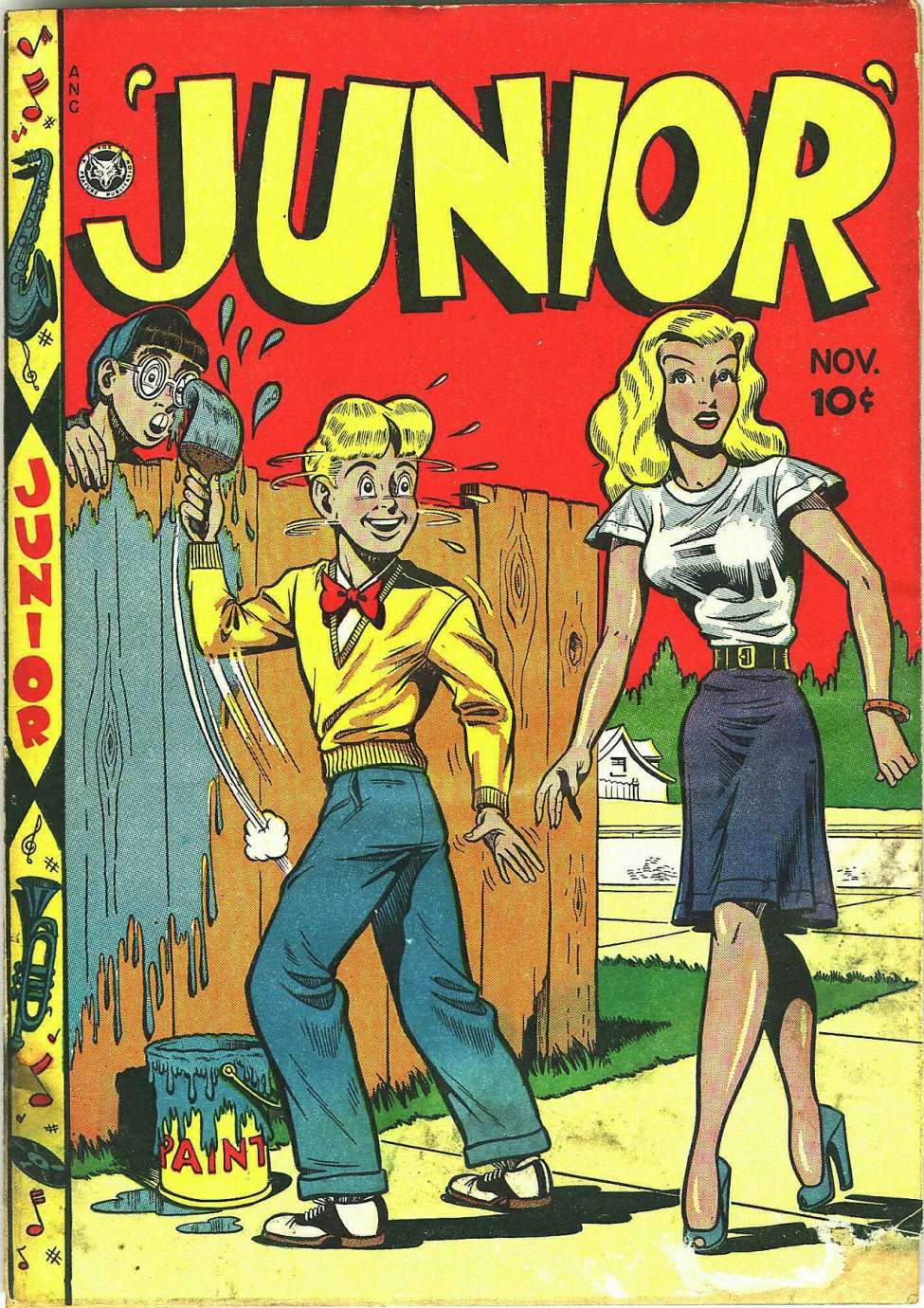 Book Cover For Junior Comics 10