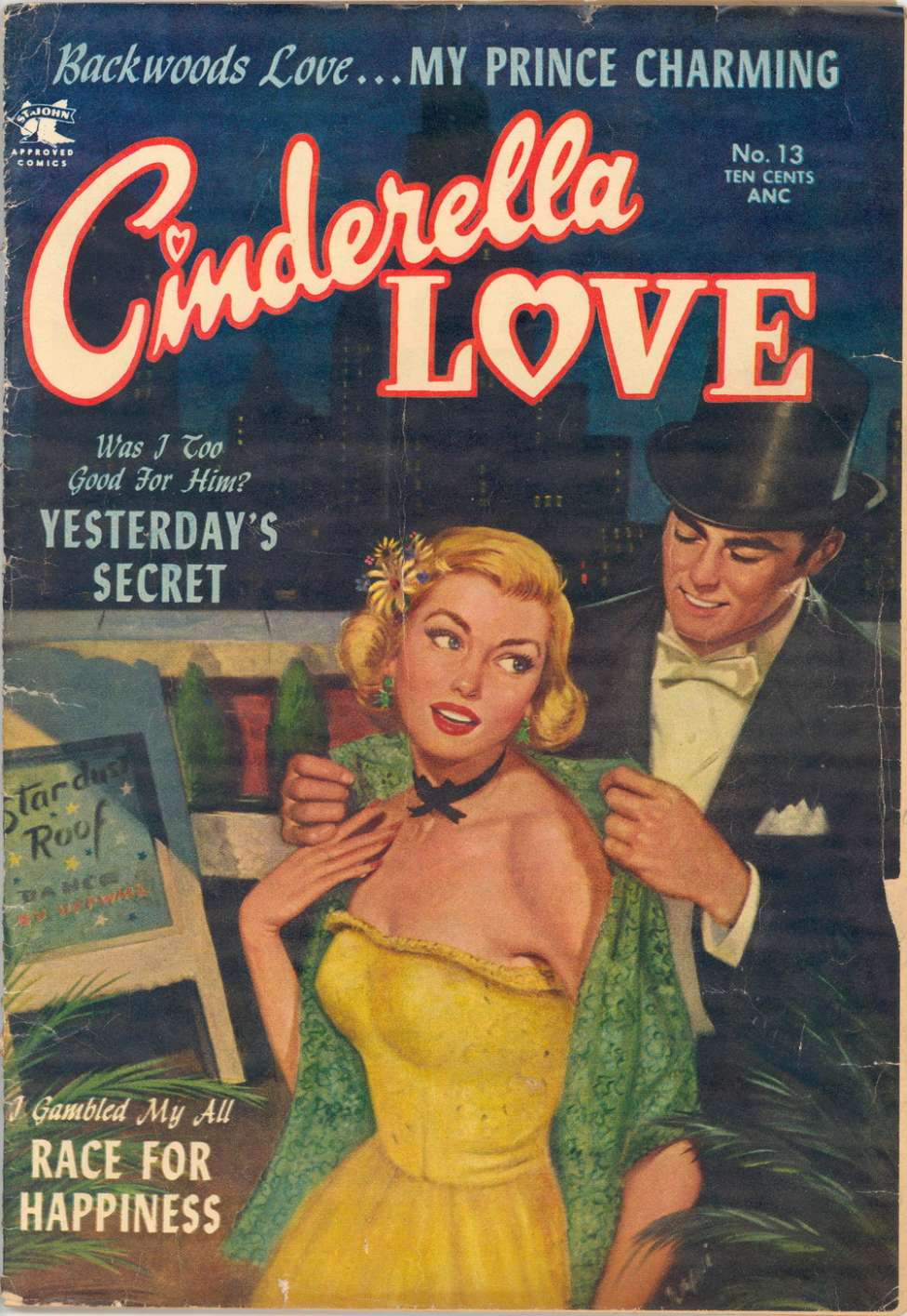 Comic Book Cover For Cinderella Love 13
