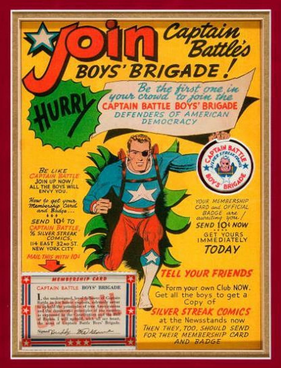 Book Cover For Captain Battle's Boys' Brigade Club Kit