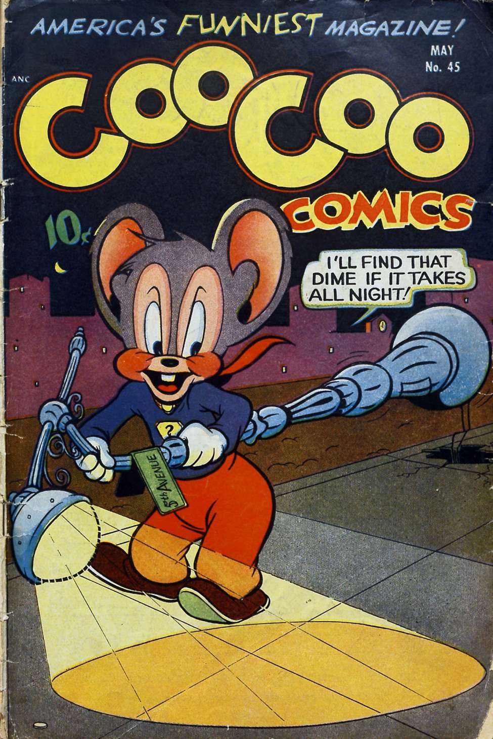Comic Book Cover For Coo Coo Comics 45