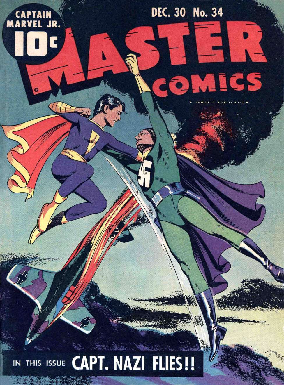 Book Cover For Master Comics 34