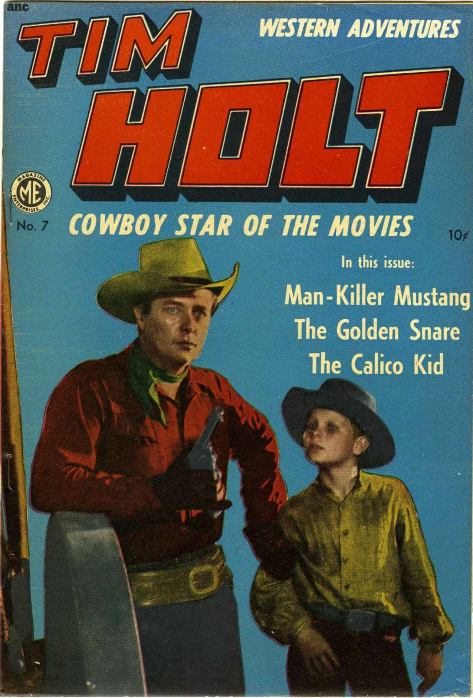 Comic Book Cover For Tim Holt 7