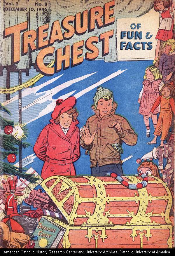 Comic Book Cover For Treasure Chest of Fun and Fact v2 8