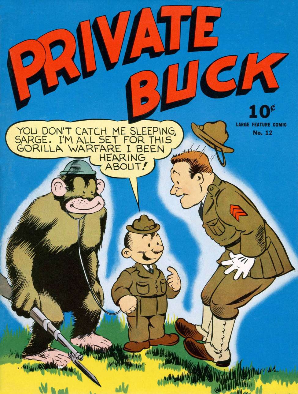 Book Cover For Large Feature Comic v2 12 - Private Buck
