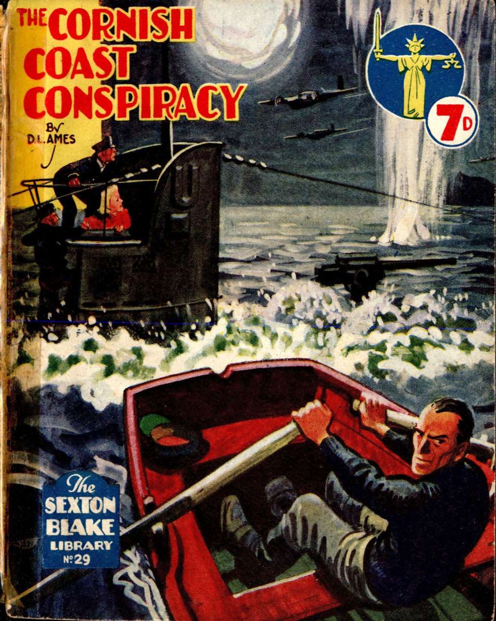 Book Cover For Sexton Blake Library S3 29 - The Cornish Coast Conspiracy