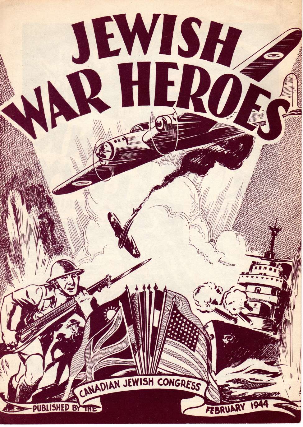 Comic Book Cover For Jewish War Heroes 1