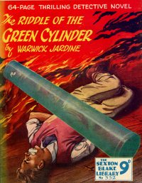 Large Thumbnail For Sexton Blake Library S3 332 - The Riddle of the Green Cylinder