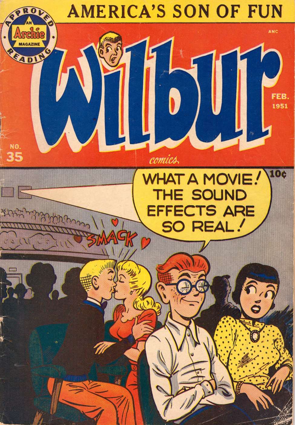 Comic Book Cover For Wilbur Comics 35