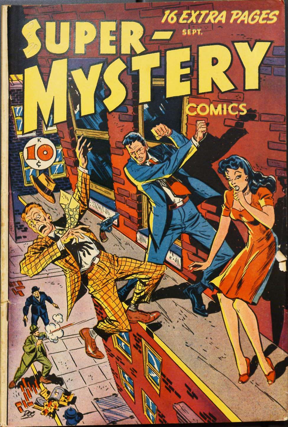 Book Cover For Super-Mystery Comics v7 1