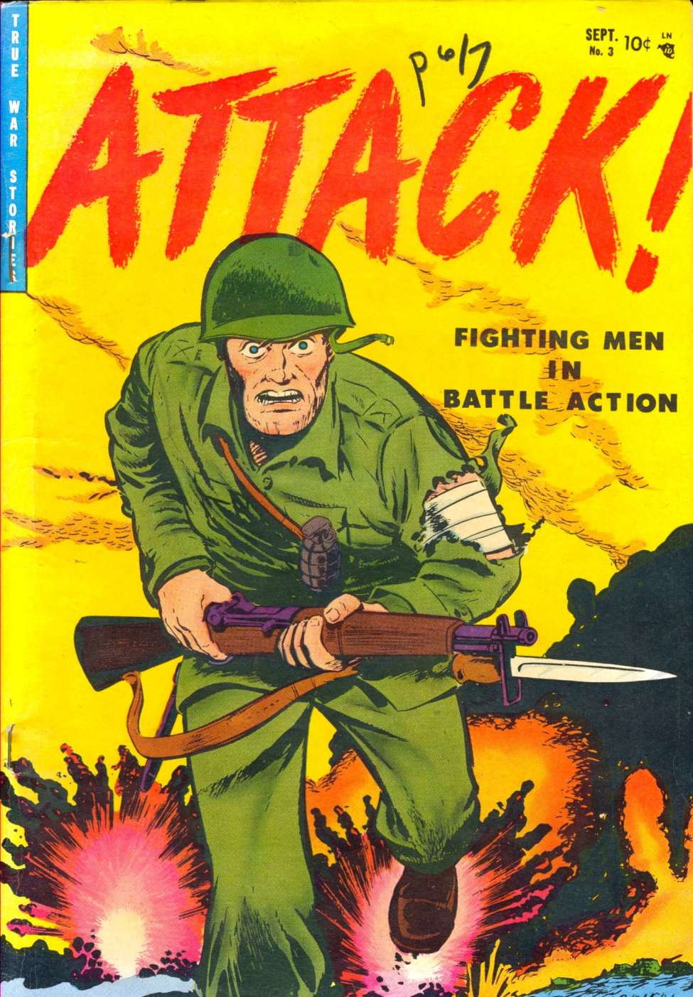 Comic Book Cover For Attack 3