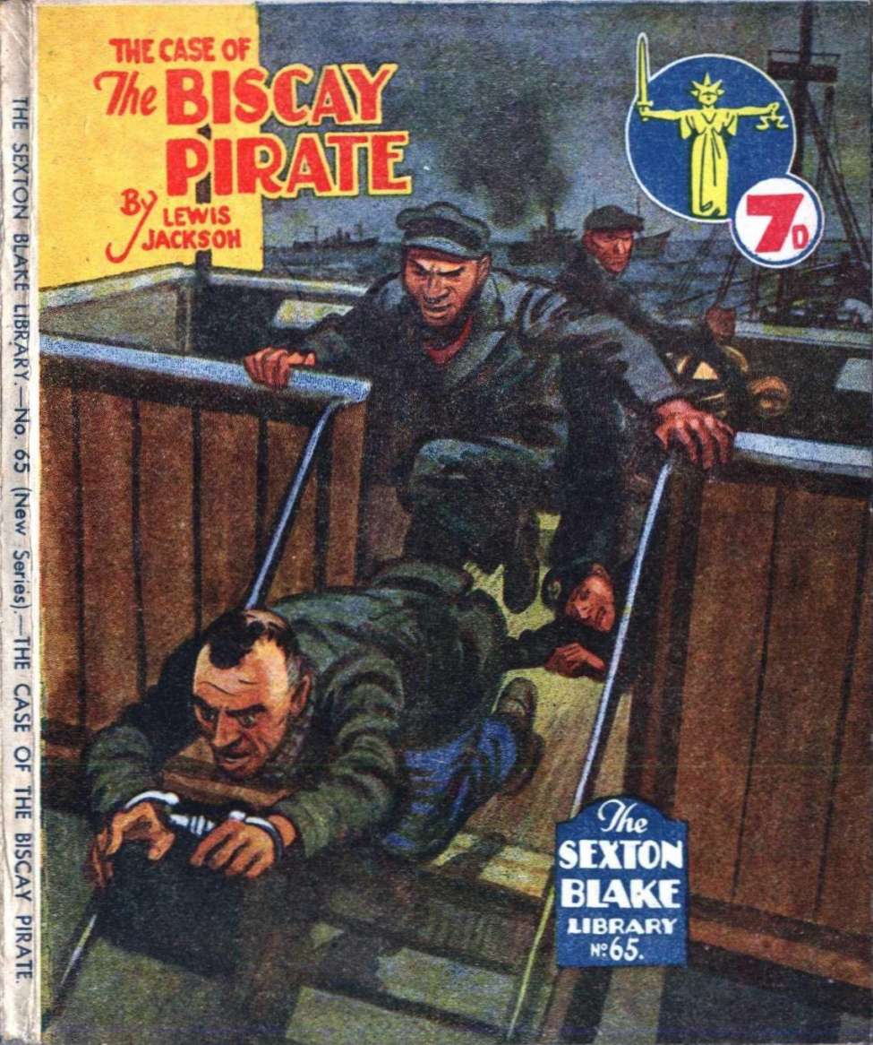 Book Cover For Sexton Blake Library S3 65 - The Case of the Biscay Pirate