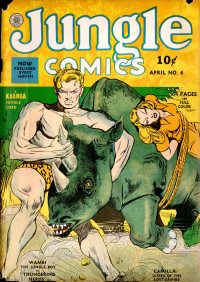Large Thumbnail For Jungle Comics 4 - Version 2
