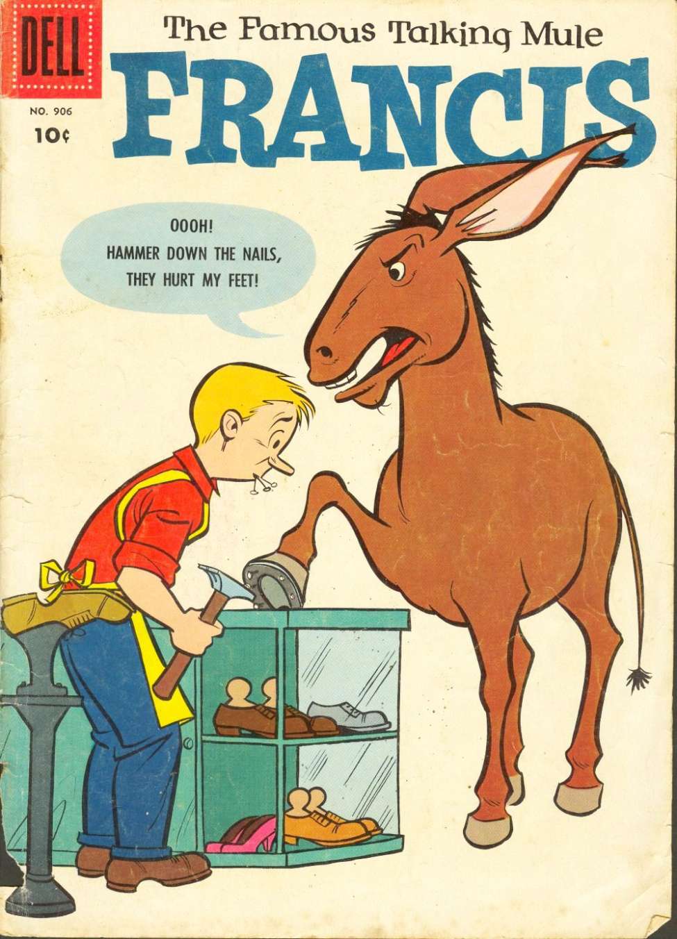 Comic Book Cover For 0906 - Francis, The Famous Talking Mule