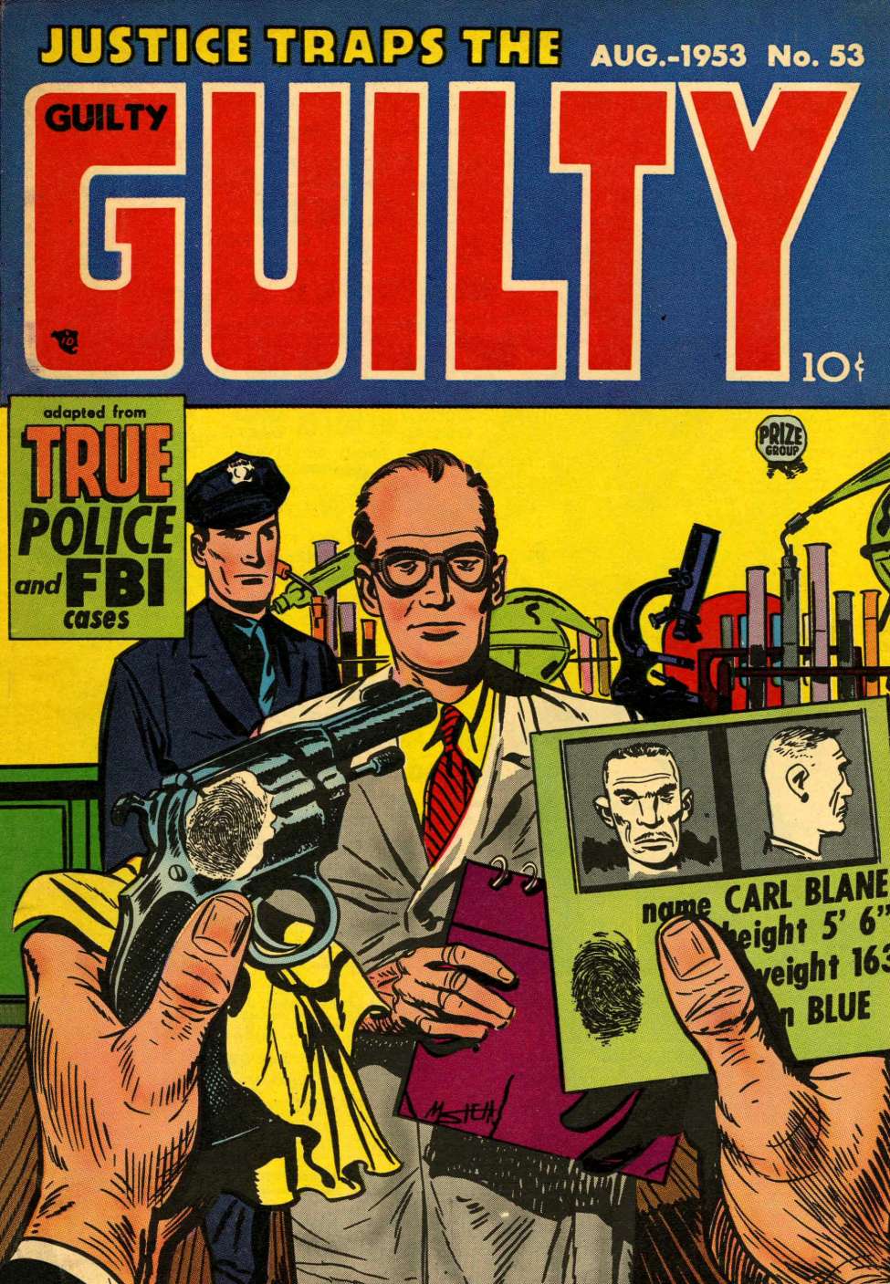 Book Cover For Justice Traps the Guilty 53