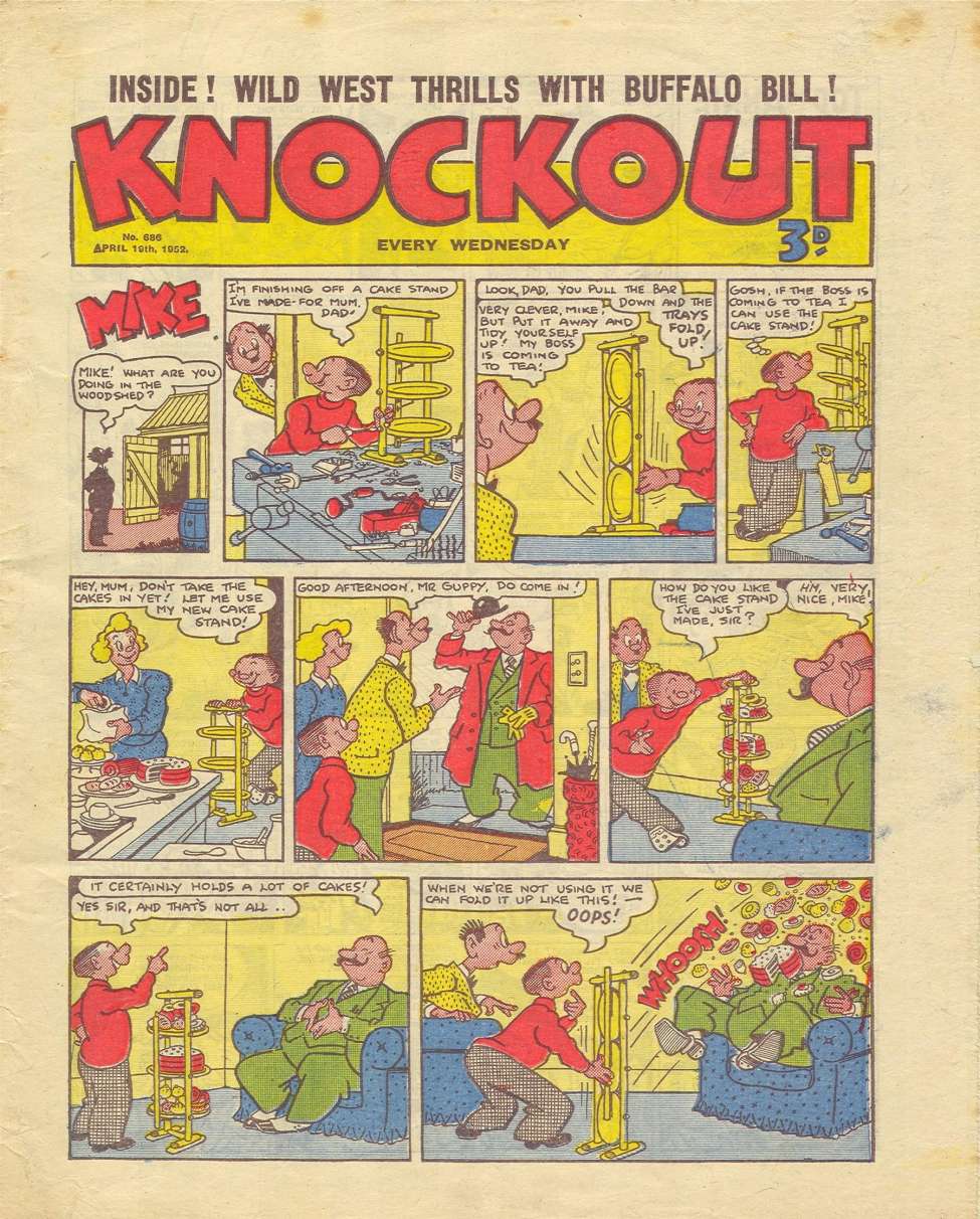 Comic Book Cover For Knockout 686