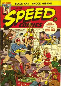 Large Thumbnail For Speed Comics 35 - Version 2