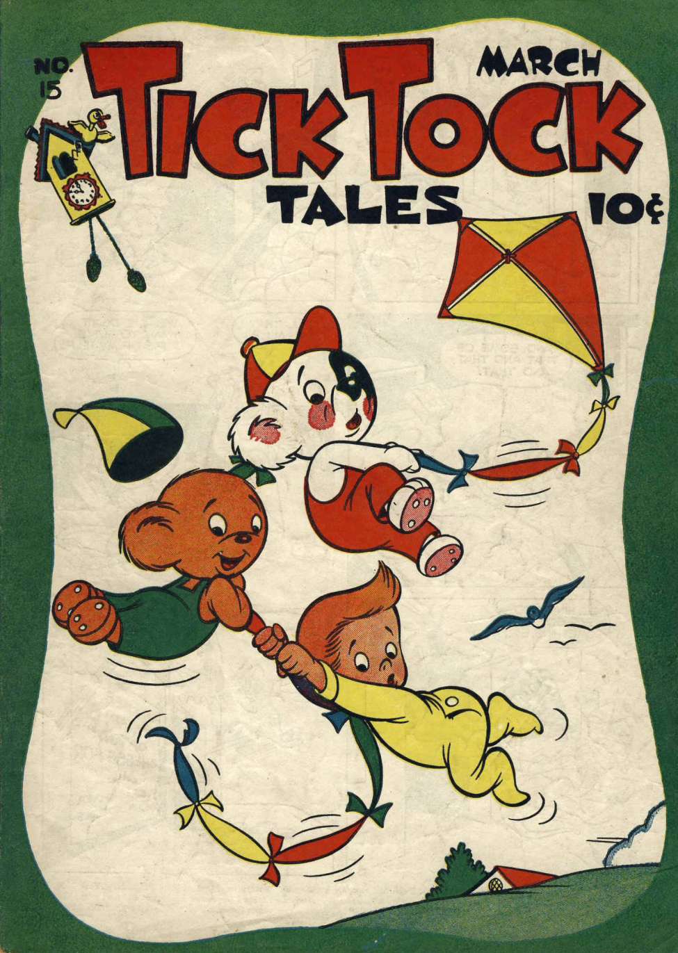 Comic Book Cover For Tick Tock Tales 15