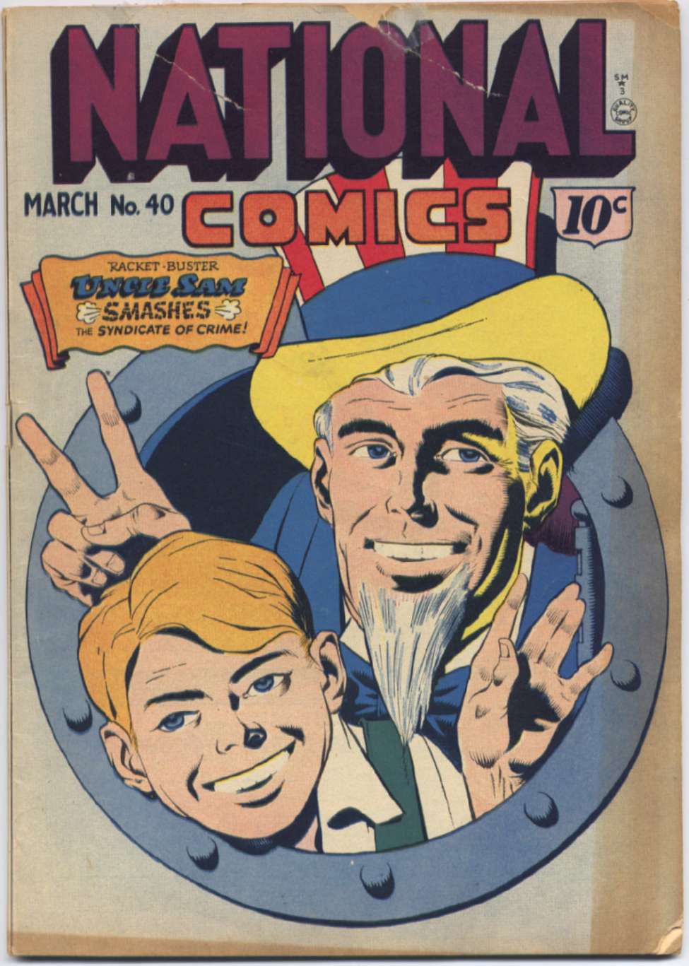 Book Cover For National Comics 40