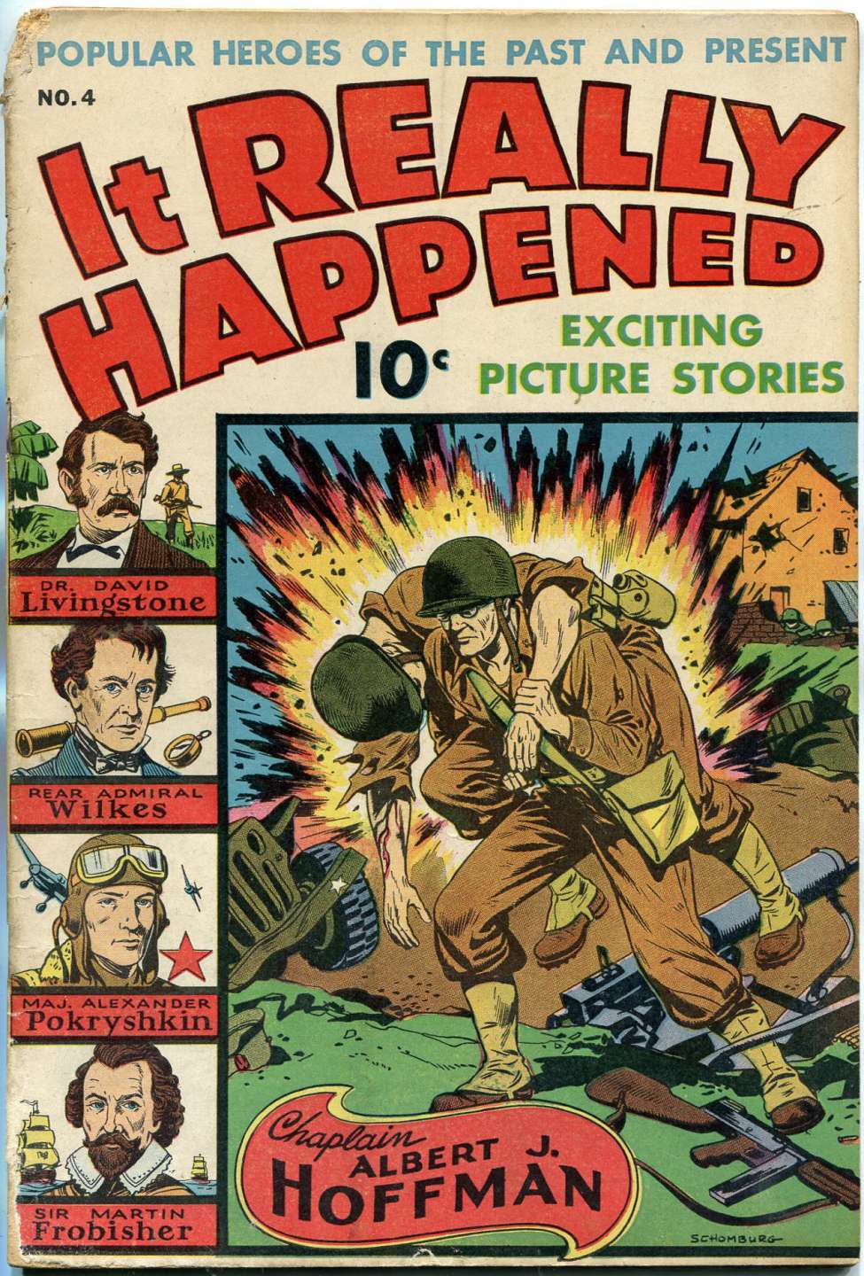 Comic Book Cover For It Really Happened 4