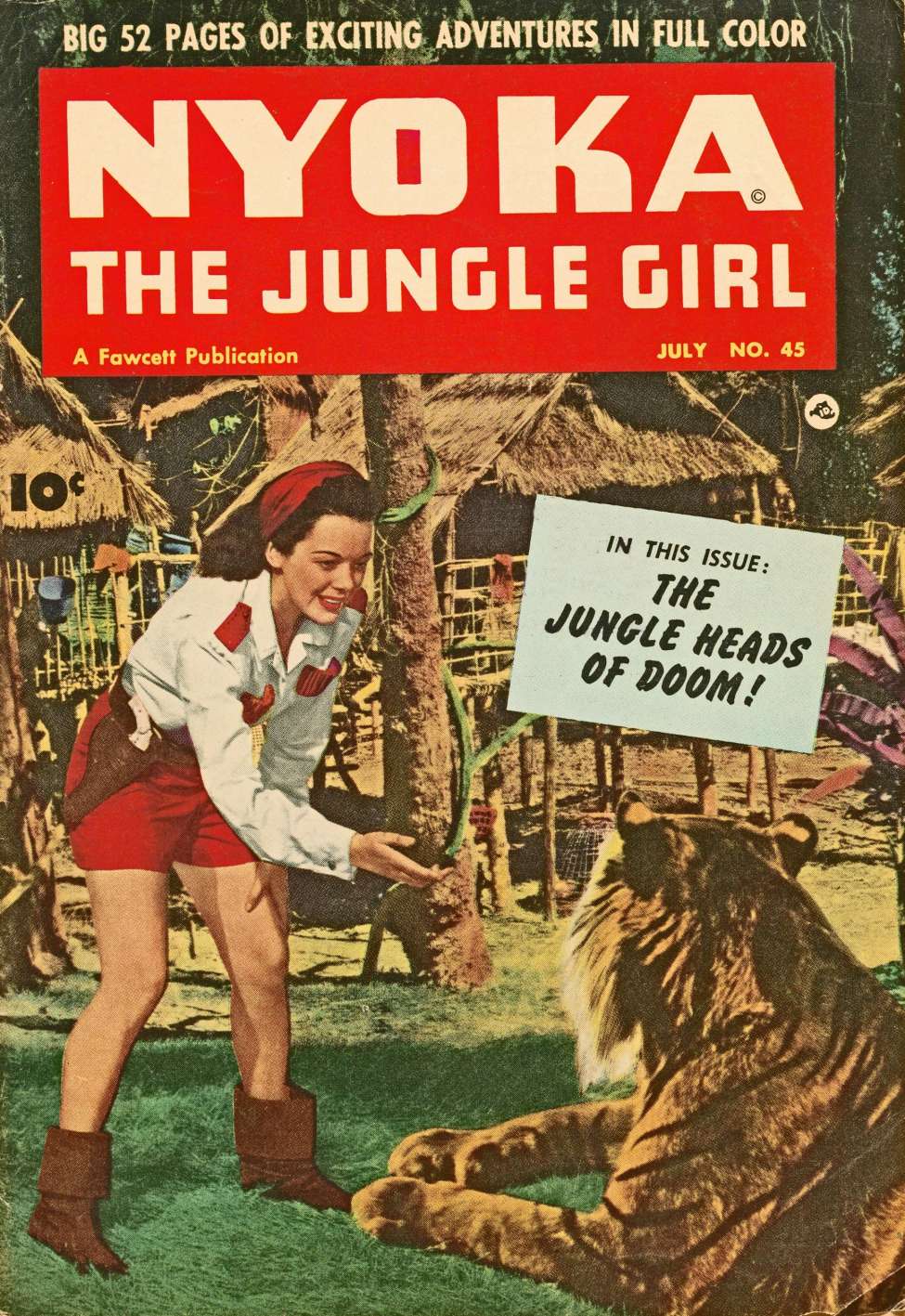 Book Cover For Nyoka the Jungle Girl 45 - Version 2