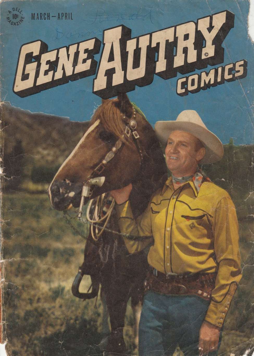 Book Cover For Gene Autry Comics 6