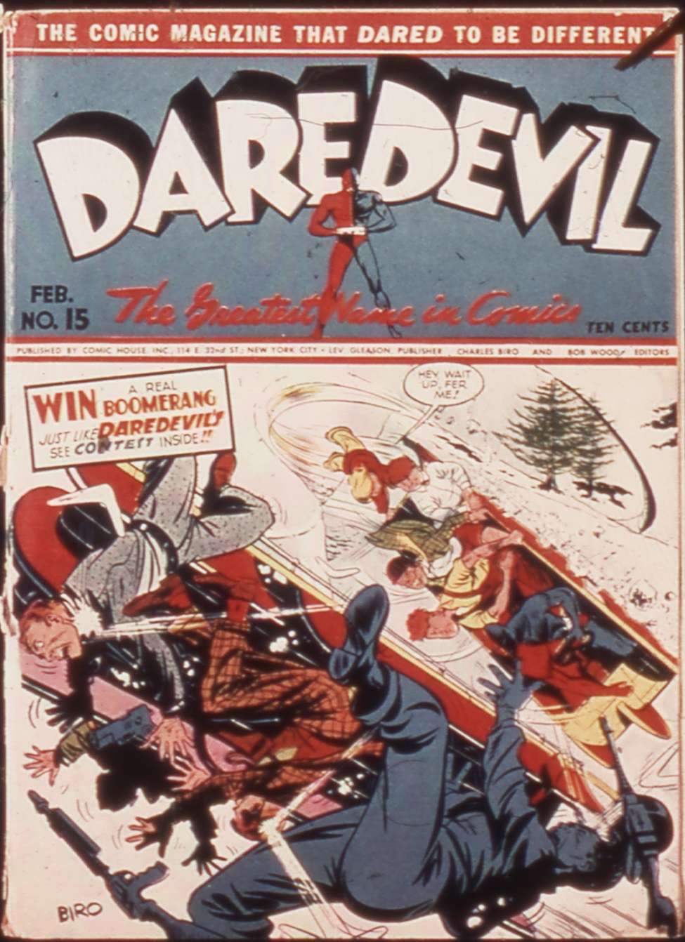 Comic Book Cover For Daredevil Comics 15