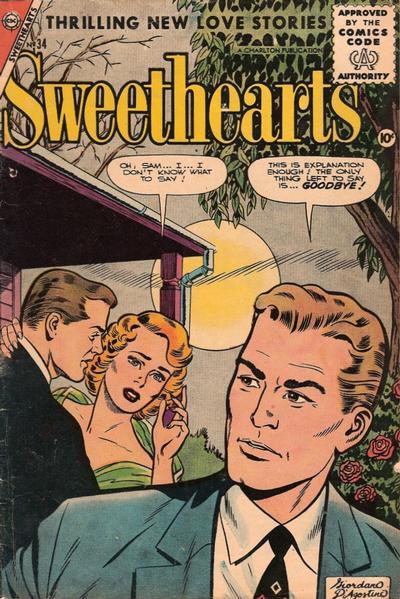 Comic Book Cover For Sweethearts 34 - Version 1