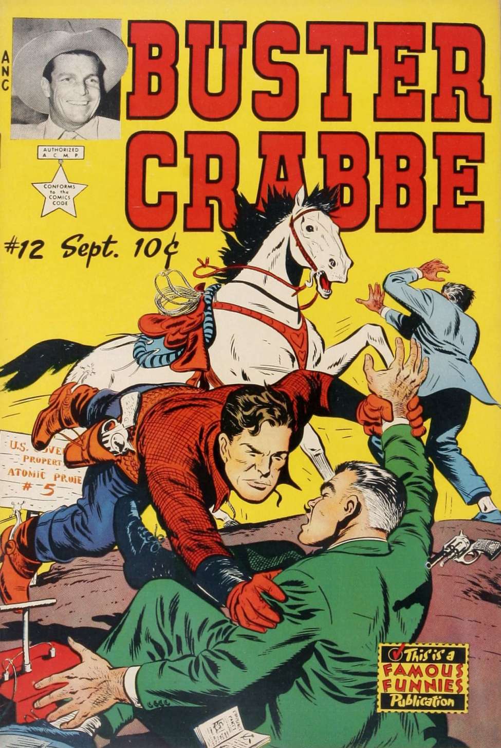 Book Cover For Buster Crabbe 12