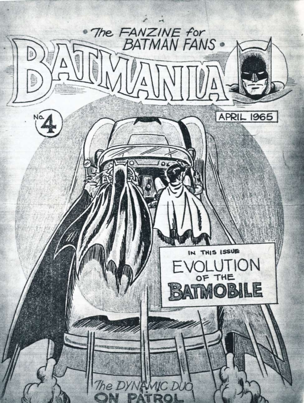 Comic Book Cover For Batmania 4